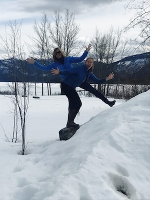 Helsen and Kelsey Teslin